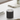 LED Pillar candle Ø 10 x 10 cm Gray