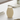LED Ribbed candle D 10 x h 15 cm Cream