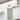 Solid Stripe LED Pillar candle Ø 8 x 15 cm White