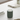Solid Stripe LED Pillar candle Ø 8 x 10 cm Sage Green