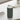 Solid Stripe LED Pillar candle Ø 8 x 15 cm Sage Green