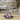 Dusty Blue Shiny Dinner candle Package 4 pcs 28 cm