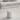 Unique LED Ribbed candle D 8 x 10 cm White